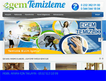 Tablet Screenshot of izmirdetemizliksirketleri.com